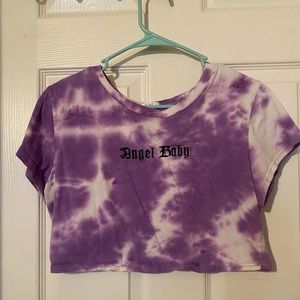 Super cute tye die purple shirt! Great condition